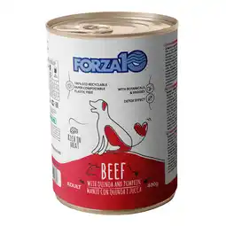 Zooplus 24x400g Forza10 Maintenance rundvlees en quinoa natvoer voor honden aanbieding