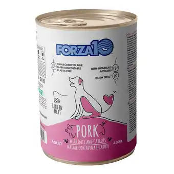 Zooplus 24x400g Forza10 Maintenance Schwein & Hafer Hundefutter nass aanbieding