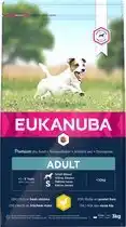 Bol.com Eukanuba Active Adult Small Breed Kip - Hondenvoer - 3 kg aanbieding