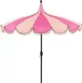 Bol.com In The Mood Collection Rissy Parasol - H238 x Ø220 cm - Roze aanbieding