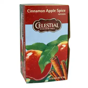 Holland & Barrett Celestial Seasonings Cinnamon Apple Spice Tea (20 Theezakjes) aanbieding