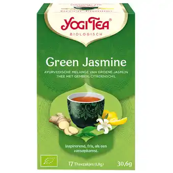 Holland & Barrett Yogi Tea Green Jasmine Bio (17 Theezakjes) aanbieding