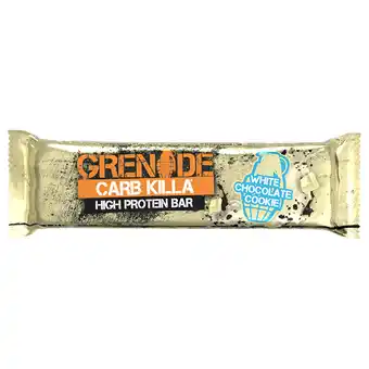 Holland & Barrett Grenade Carb Killa White Chocolate Cookie - 60g aanbieding