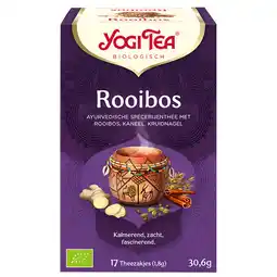 Holland & Barrett Yogi Tea Rooibos Bio (17 Theezakjes) aanbieding