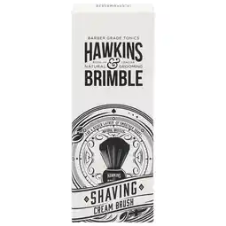 Holland & Barrett Hawkins & Brimble Shaving Cream Brush - 1 stuk aanbieding