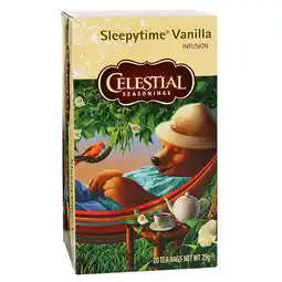 Holland & Barrett Celestial Seasonings Sleepytime Vanilla (20 Theezakjes) aanbieding