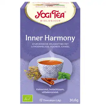 Holland & Barrett Yogi Tea Inner Harmony Bio (17 Theezakjes) aanbieding