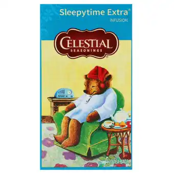 Holland & Barrett Celestial Seasonings Sleepy Time Extra (20 Theezakjes) aanbieding