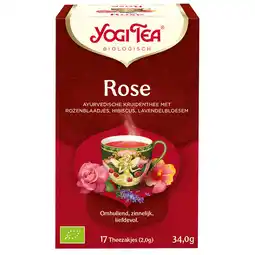 Holland & Barrett Yogi Tea Tao Rose Bio (17 Theezakjes) aanbieding