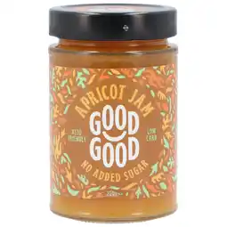 Holland & Barrett Good Good Sweet Jam Abrikozen Met Stevia - 330g aanbieding