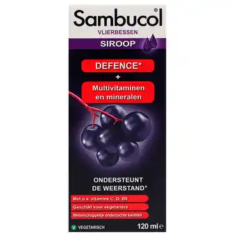 Holland & Barrett Sambucol Vlierbessensiroop - 120ml aanbieding