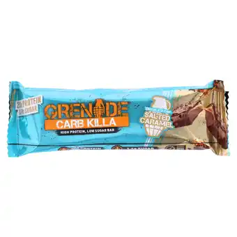 Holland & Barrett Grenade Carb Killa Protein Bar Salted Caramel - 60g aanbieding