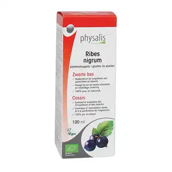 Holland & Barrett Physalis Zwarte Bes Bio (100ml) aanbieding