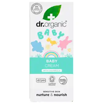 Holland & Barrett Dr. Organic Baby Crème Calendula - 50ml aanbieding