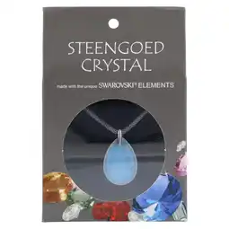 Holland & Barrett Steengoed Gemstone Hanger Opaal glas aanbieding