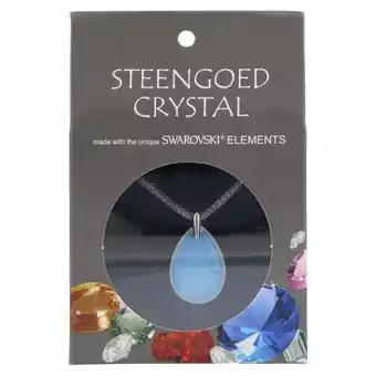 Holland & Barrett Steengoed Gemstone Hanger Opaal glas aanbieding