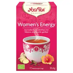 Holland & Barrett Yogi Tea Women's Energy Bio (17 Theezakjes) aanbieding