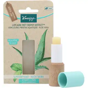 Holland & Barrett Kneipp Lipverzorging Watermint Aloë Vera - 4.7g aanbieding