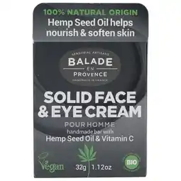 Holland & Barrett Balade en Provence Solid Face & Eye Cream for Men - 32g aanbieding