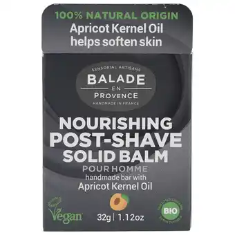 Holland & Barrett Balade en Provence Nourishing Post-Shave Solid Balm - 32g aanbieding