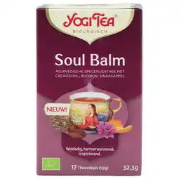 Holland & Barrett Yogi Tea Soul Balm - 17 theezakjes aanbieding