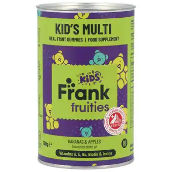 Holland & Barrett FRANK Fruities Kid's Multi - 60 gummies aanbieding