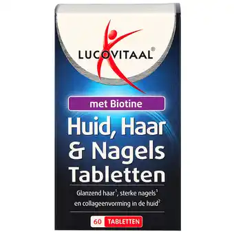 Holland & Barrett Lucovitaal Huid, Haar & Nagels Tabletten - 60 tabletten aanbieding