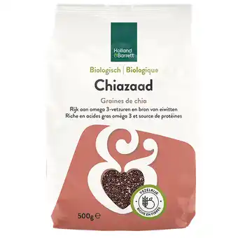 Holland & Barrett Holland & Barrett Biologische Chiazaad - 500g aanbieding