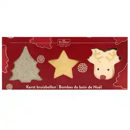 Holland & Barrett De Tuinen Kerst Bruisballen Giftset - 3 x 80g aanbieding