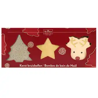 Holland & Barrett De Tuinen Kerst Bruisballen Giftset - 3 x 80g aanbieding