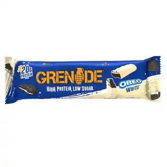 Holland & Barrett Grenade Protein Bar Oreo White - 60g aanbieding