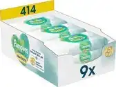 Bol.com Pampers - Harmonie New Baby - Billendoekjes - 414 doekjes - 9 x 46 aanbieding