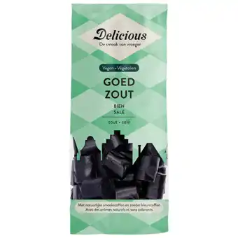 Holland & Barrett Delicious Vegan Goed Zout Drop - 150g aanbieding