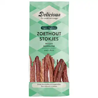 Holland & Barrett Delicious Zoethoutstokjes - 10 stuks aanbieding