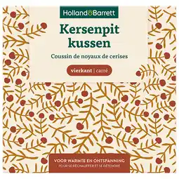 Holland & Barrett Holland & Barrett Kersenpitkussen Vierkant - 27 x 27cm aanbieding