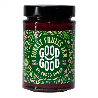 Holland & Barrett Good Good Forest Fruits Jam Met Stevia - 330g aanbieding