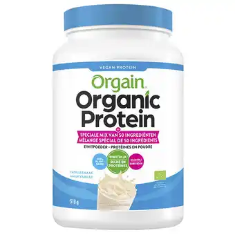 Holland & Barrett Orgain Organic Vegan Protein Supermix - 510g aanbieding