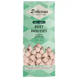Holland & Barrett Delicious Vegan Zoethoutjes - 160g aanbieding