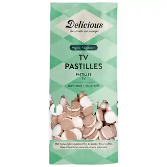 Holland & Barrett Delicious Vegan TV Pastilles - 160g aanbieding
