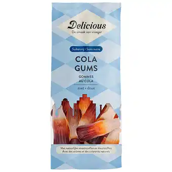 Holland & Barrett Delicious Suikervrije Cola Gums - 130g aanbieding