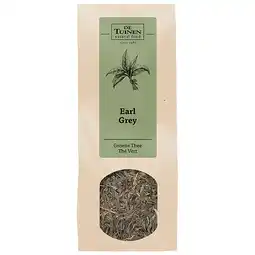 Holland & Barrett De Tuinen Groene Thee Earl Grey - 100g aanbieding