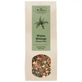 Holland & Barrett De Tuinen Groene Thee Wintermelange - 100g aanbieding
