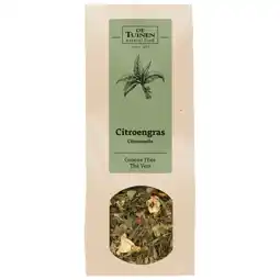 Holland & Barrett De Tuinen Groene Thee Citroengras - 100g aanbieding
