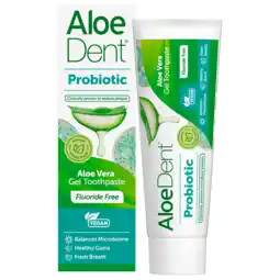 Holland & Barrett Aloe Dent Probiotica Tandpasta - 75ml aanbieding