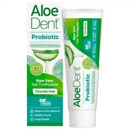 Holland & Barrett Aloe Dent Probiotica Tandpasta - 75ml aanbieding