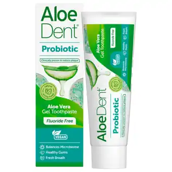 Holland & Barrett Aloe Dent Probiotica Tandpasta - 75ml aanbieding