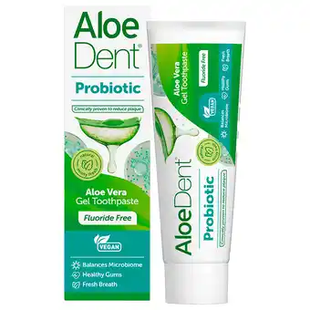 Holland & Barrett Aloe Dent Probiotica Tandpasta - 75ml aanbieding