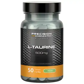 Holland & Barrett Precision Engineered L-Taurine 500mg - 50 tabletten aanbieding