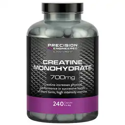 Holland & Barrett Precision Engineered Creatinemonohydraat 700mg - 240 capsules aanbieding