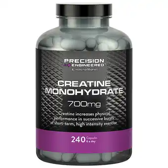 Holland & Barrett Precision Engineered Creatinemonohydraat 700mg - 240 capsules aanbieding